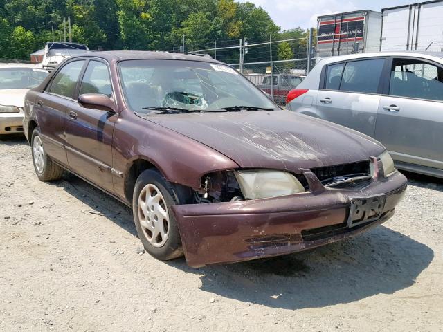 1YVGF22C815231176 - 2001 MAZDA 626 ES BROWN photo 1