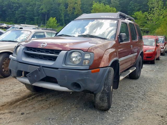 5N1ED28Y12C537361 - 2002 NISSAN XTERRA XE BROWN photo 2