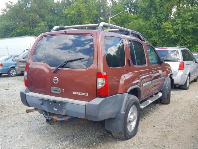 5N1ED28Y12C537361 - 2002 NISSAN XTERRA XE BROWN photo 4