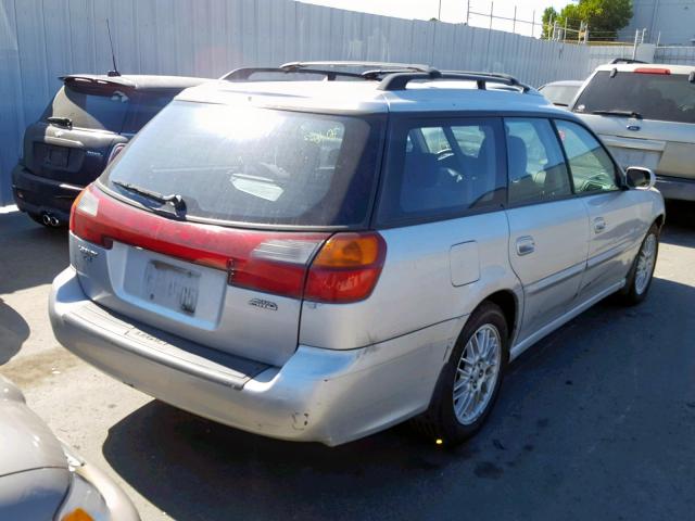 4S3BH635036312364 - 2003 SUBARU LEGACY L GRAY photo 4