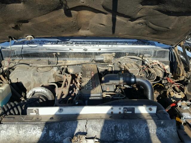 1B7KM26C0NS575558 - 1992 DODGE W-SERIES W SILVER photo 7