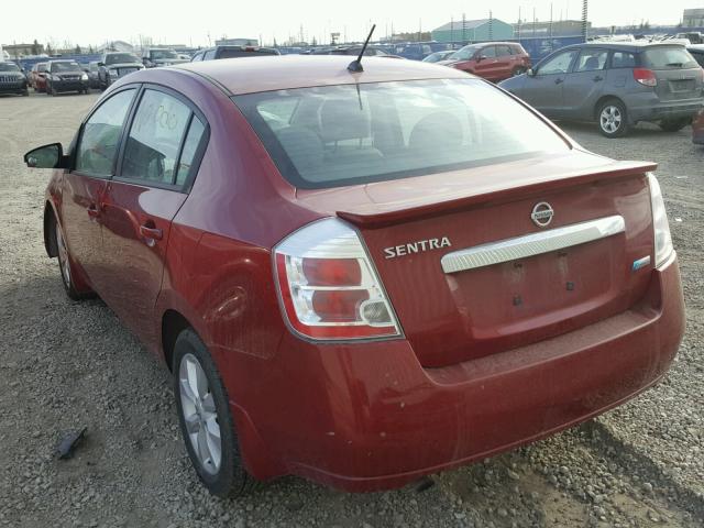 3N1AB6AP0BL677023 - 2011 NISSAN SENTRA 2.0 RED photo 3