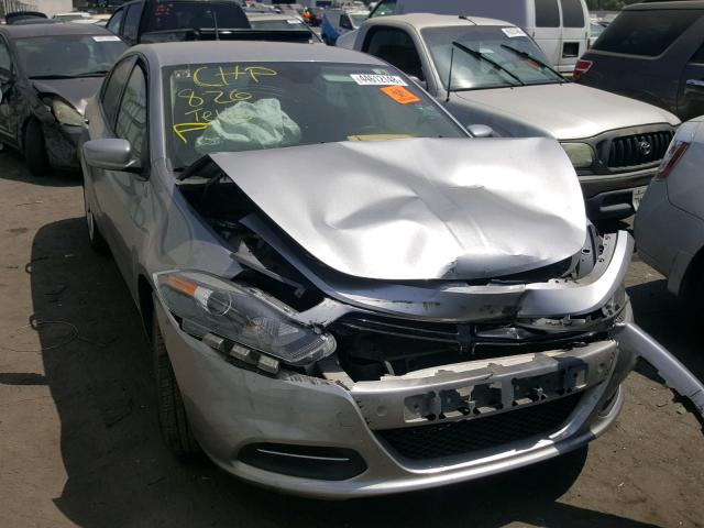 1C3CDFBB4FD275332 - 2015 DODGE DART SXT GRAY photo 1