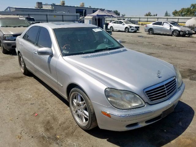 WDBNG75J02A225400 - 2002 MERCEDES-BENZ S 500 SILVER photo 1