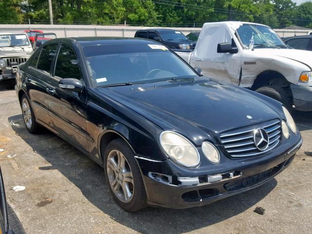 WDBUF65J83A120906 - 2003 MERCEDES-BENZ E 320 BLACK photo 1