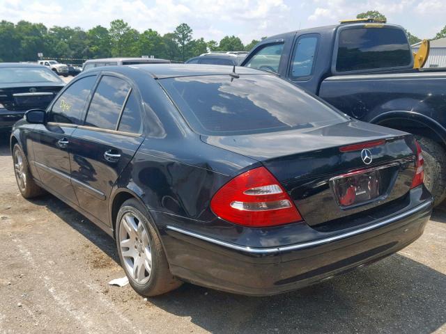 WDBUF65J83A120906 - 2003 MERCEDES-BENZ E 320 BLACK photo 3