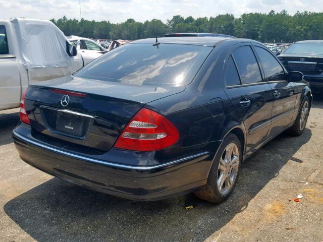 WDBUF65J83A120906 - 2003 MERCEDES-BENZ E 320 BLACK photo 4