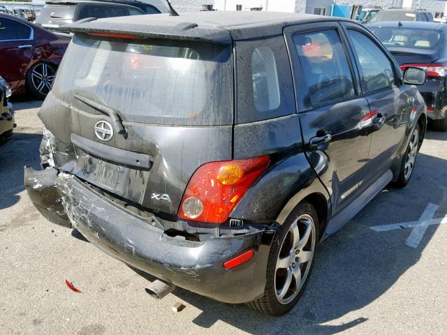 JTKKT604050094760 - 2005 TOYOTA SCION XA BLACK photo 4