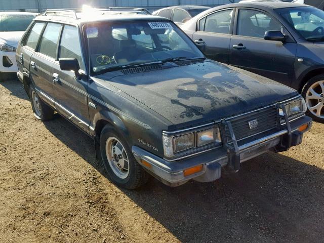 JF2AM53B7DE427138 - 1983 SUBARU GL 4WD BLACK photo 1