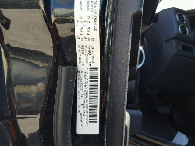 1J8HG58P09C536299 - 2009 JEEP COMMANDER Qara foto 10