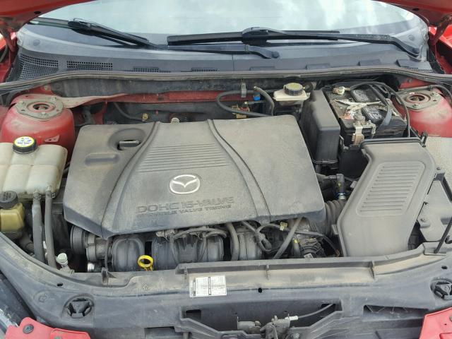 JM1BK323441125594 - 2004 MAZDA 3 S RED photo 7