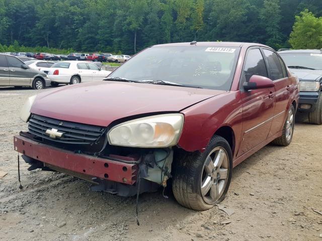 1G1ZU57NX7F135626 - 2007 CHEVROLET MALIBU LTZ წითელი ფოტო 2