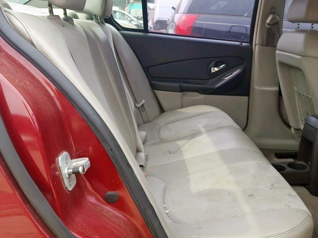 1G1ZU57NX7F135626 - 2007 CHEVROLET MALIBU LTZ წითელი ფოტო 6