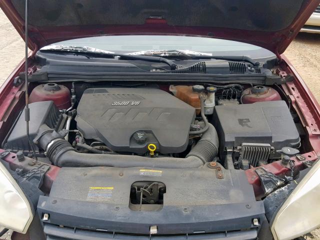 1G1ZU57NX7F135626 - 2007 CHEVROLET MALIBU LTZ წითელი ფოტო 7