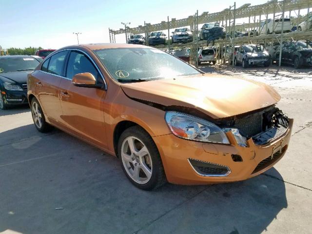 YV1622FS7C2035226 - 2012 VOLVO S60 T5 ORANGE photo 1