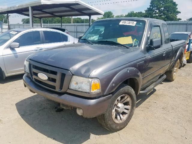 1FTYR14U57PA61793 - 2007 FORD RANGER SUP GRAY photo 2