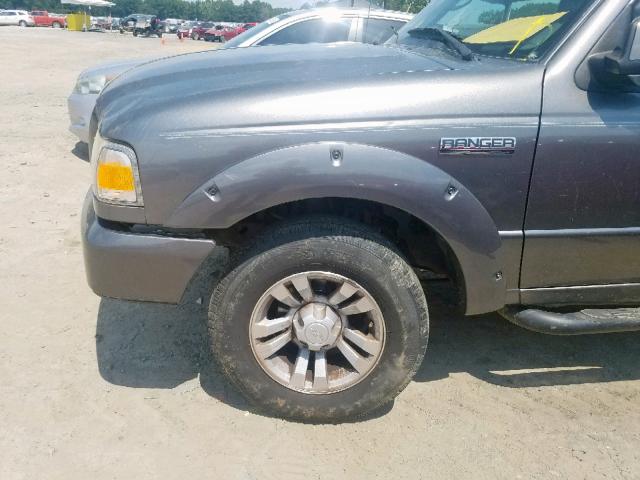 1FTYR14U57PA61793 - 2007 FORD RANGER SUP GRAY photo 9