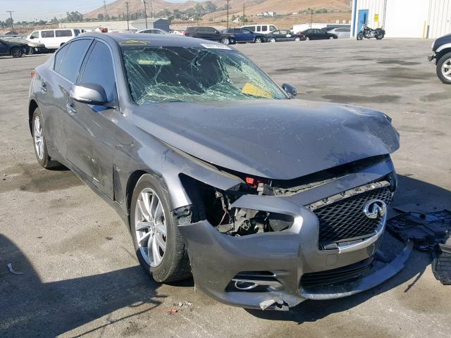 JN1EV7AP2HM743326 - 2017 INFINITI Q50 PREMIU GRAY photo 1