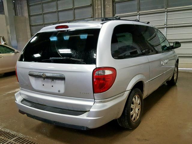 2C4GP54L45R144725 - 2005 CHRYSLER TOWN & COU SILVER photo 4