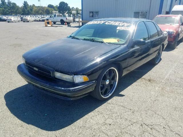 1G1BN52P0RR188179 - 1994 CHEVROLET CAPRICE CL BLACK photo 2