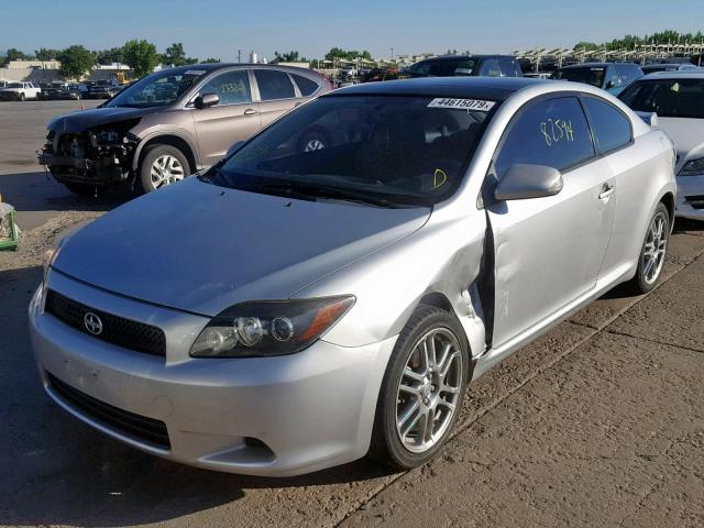 JTKDE167980255912 - 2008 SCION TC SILVER photo 2