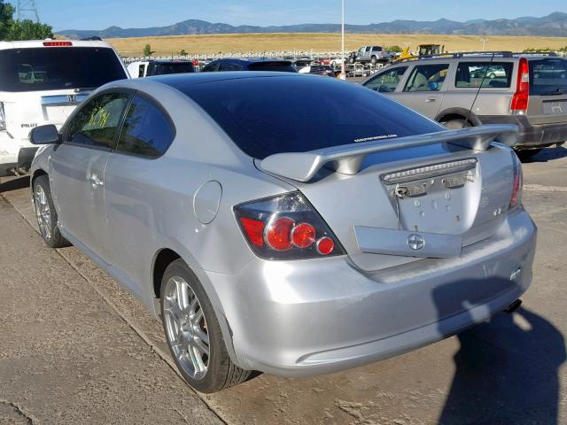 JTKDE167980255912 - 2008 SCION TC SILVER photo 3