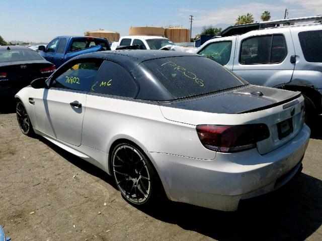 WBSWL93518PL89966 - 2008 BMW M3 WHITE photo 3