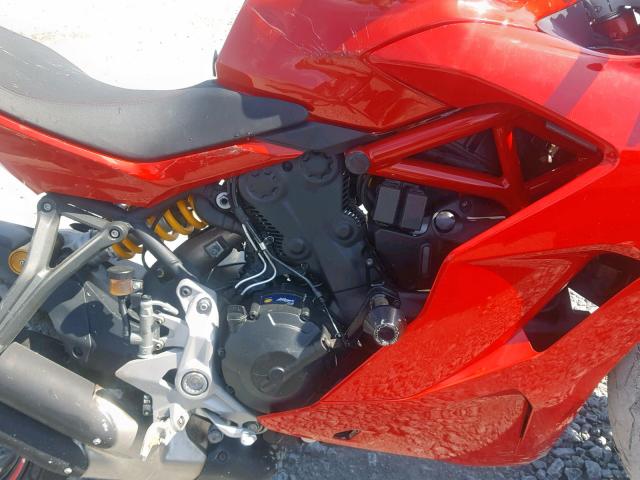 ZDMVABDS1HB002127 - 2017 DUCATI SUPERSPORT RED photo 7