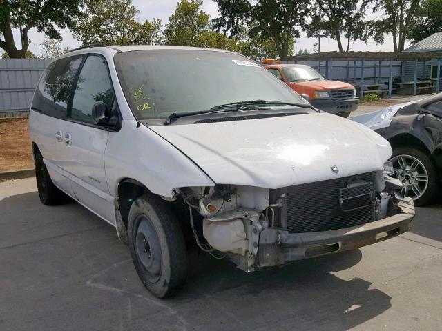 2B4GP45R7XR278058 - 1999 DODGE CARAVAN SE WHITE photo 1