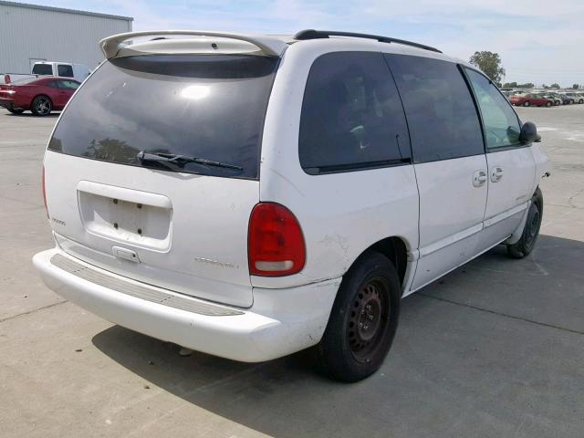 2B4GP45R7XR278058 - 1999 DODGE CARAVAN SE WHITE photo 4