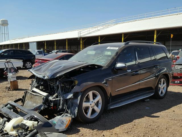 4JGBF25E09A524274 - 2009 MERCEDES-BENZ GL BLACK photo 2