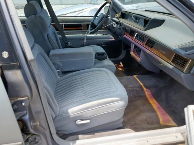 1G3CW54C5L4325804 - 1990 OLDSMOBILE 98 REGENCY GRAY photo 5