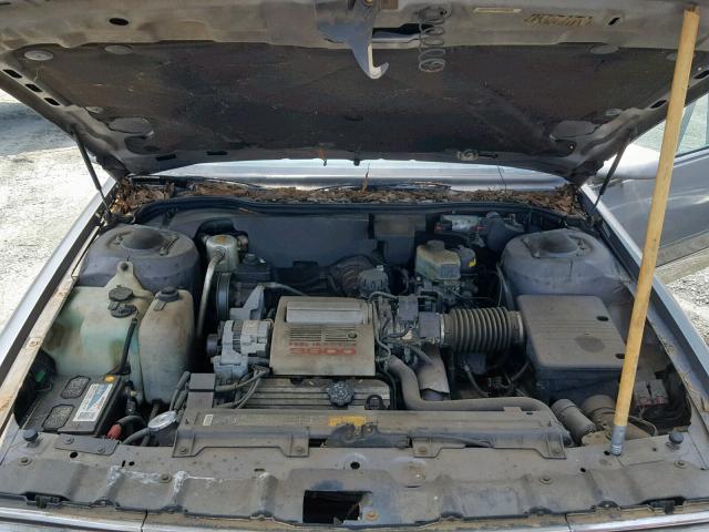 1G3CW54C5L4325804 - 1990 OLDSMOBILE 98 REGENCY GRAY photo 7