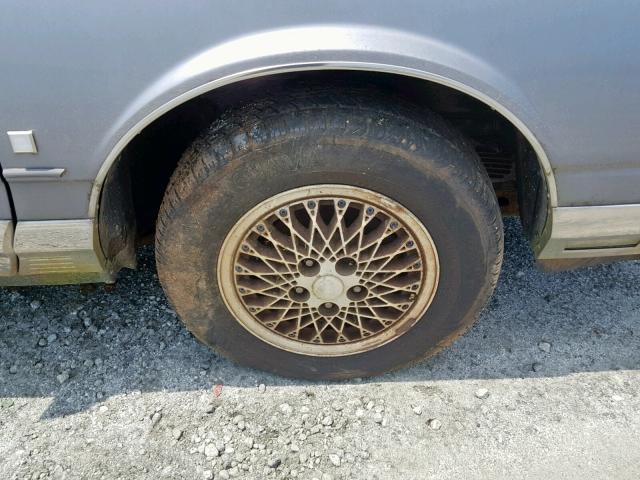 1G3CW54C5L4325804 - 1990 OLDSMOBILE 98 REGENCY GRAY photo 9