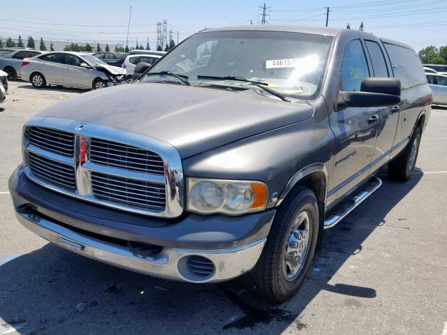 3D7KA28683G716631 - 2003 DODGE RAM 2500 S Մոխրագույն լուսանկար 2