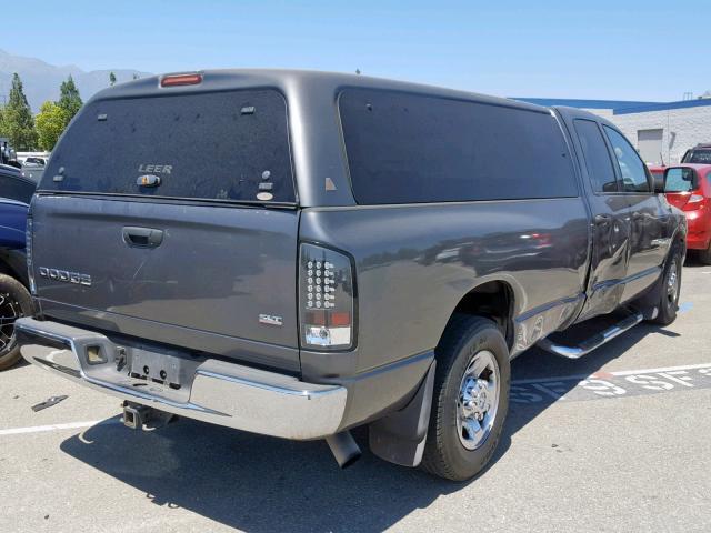 3D7KA28683G716631 - 2003 DODGE RAM 2500 S Մոխրագույն լուսանկար 4