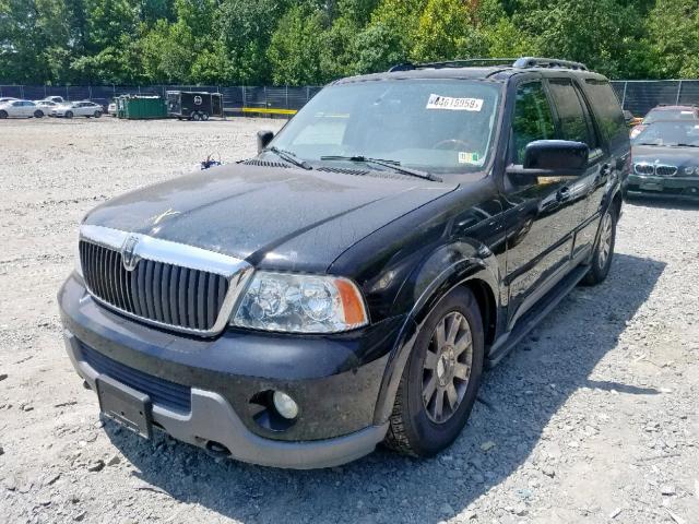 5LMFU28R84LJ40467 - 2004 LINCOLN NAVIGATOR BLACK photo 2