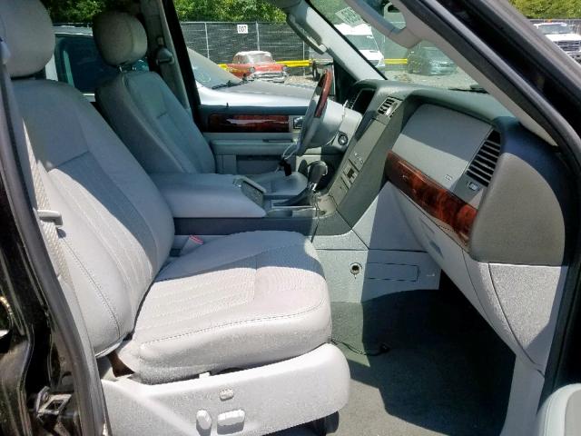 5LMFU28R84LJ40467 - 2004 LINCOLN NAVIGATOR BLACK photo 5