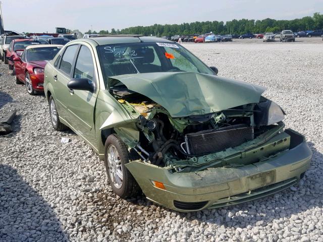 1FAFP34N37W128498 - 2007 FORD FOCUS ZX4 GREEN photo 1