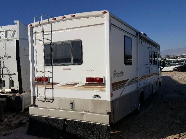 5B4LP57G613327193 - 2001 WORKHORSE CUSTOM CHASSIS MOTORHOME TWO TONE photo 4