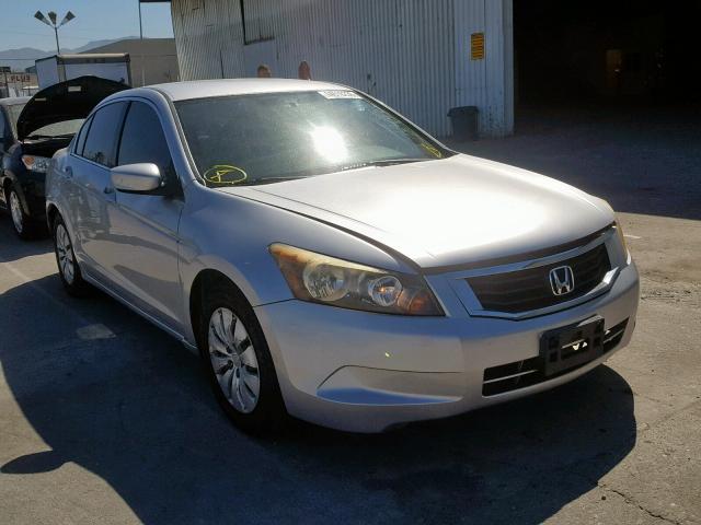 JHMCP26339C002762 - 2009 HONDA ACCORD LX SILVER photo 1