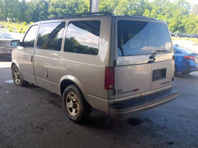 1GNEL19X14B127506 - 2004 CHEVROLET ASTRO BEIGE photo 3