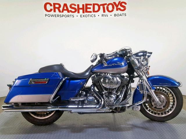 1HD1FB4129Y691417 - 2009 HARLEY-DAVIDSON FLHR BLUE photo 1