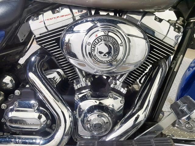 1HD1FB4129Y691417 - 2009 HARLEY-DAVIDSON FLHR BLUE photo 12