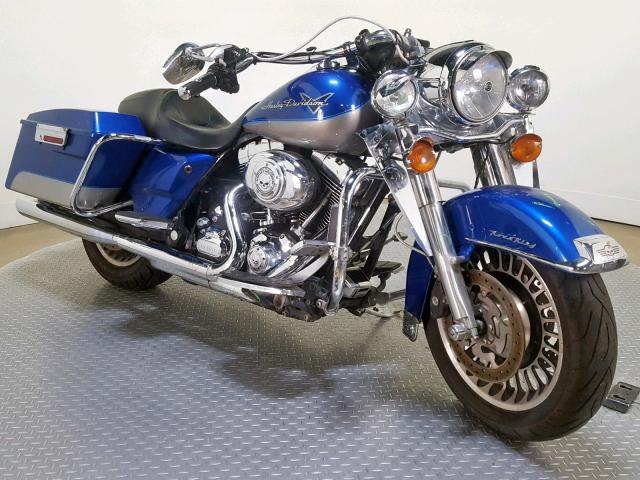 1HD1FB4129Y691417 - 2009 HARLEY-DAVIDSON FLHR BLUE photo 2