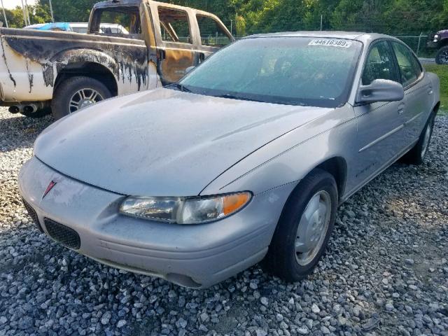 1G2WJ52J9YF126607 - 2000 PONTIAC GRAND PRIX GRAY photo 2