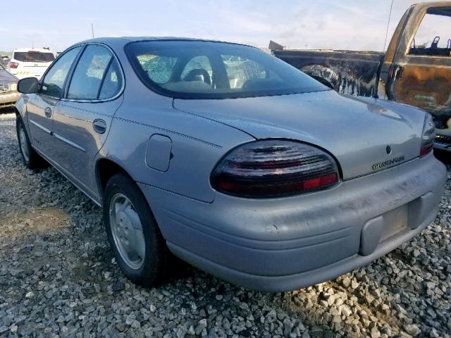 1G2WJ52J9YF126607 - 2000 PONTIAC GRAND PRIX GRAY photo 3