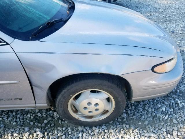 1G2WJ52J9YF126607 - 2000 PONTIAC GRAND PRIX GRAY photo 9