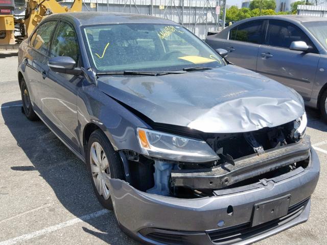 3VW2K7AJ5BM117511 - 2011 VOLKSWAGEN JETTA BASE 灰色 照片 1