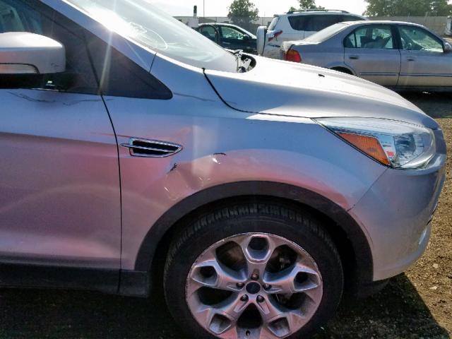 1FMCU9J93EUE57397 - 2014 FORD ESCAPE TIT SILVER photo 9